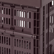 Skrzynka Colour Crate Cube bordowa HAY