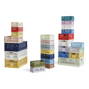 Skrzynka Colour Crate medium szara HAY