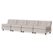 Sofa Amanta 4 osobowa Overlap 05 HAY