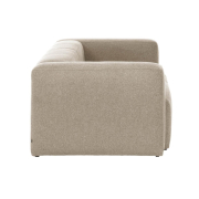 Sofa Blok 2 osobowa beżowa Kave Home