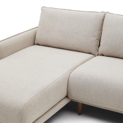 Sofa Carlota z szezlongiem Kave Home
