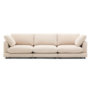 Sofa Gala 4 osobowa beżowa Kave Home