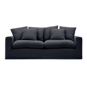 Sofa Nora 3 osobowa antracytowa Kave Home