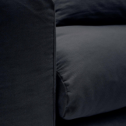 Sofa Nora 3 osobowa antracytowa Kave Home