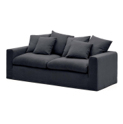 Sofa Nora 3 osobowa antracytowa Kave Home