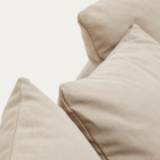 Sofa Nora 3 osobowa taupe Kave Home
