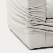 Sofa Nora 3 osobowa Ecru Kave Home