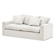 Sofa Nora 3 osobowa Ecru Kave Home