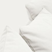 Sofa Nora 3 osobowa Ecru Kave Home