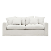 Sofa Nora 3 osobowa Ecru Kave Home