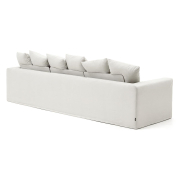 Sofa Nora 4 osobowa ecru Kave Home