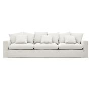 Sofa Nora 4 osobowa ecru Kave Home
