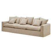 Sofa Nora 4 osobowa taupe Kave Home