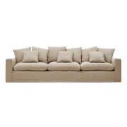 Sofa Nora 4 osobowa taupe Kave Home