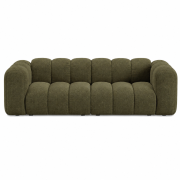 Sofa 3-osobowa Lupine zielony szenil Micadoni