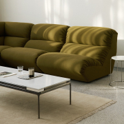 Sofa Hi Lo AV54 3-osobowa Zielona Andtradition
