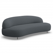 Sofa Aria 224 Cm Denali Granatowa