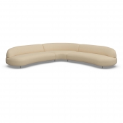 Sofa Aria Narożna 346X346 Cm Denali Beżowa