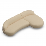Sofa Aria Z Szezlongiem 316X174 Cm Denali Beżowa