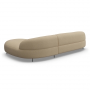 Sofa Aria Z Szezlongiem 316X174 Cm Denali Beżowa