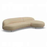 Sofa Aria Z Szezlongiem 316X174 Cm Denali Beżowa