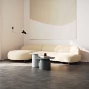 Sofa Aria Z Szezlongiem 316X174 Cm Denali Beżowa