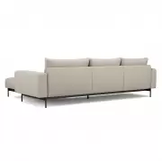 Sofa Arthon z szezlongiem Tenksom