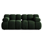 Sofa Bellis 2-osobowa butelkowa zieleń Micadoni