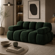 Sofa Bellis 2-osobowa butelkowa zieleń Micadoni