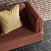 Sofa Block amber Hubsch