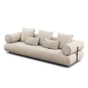 Sofa Casablanca 3 Osobowa Beżowa Nordic Line