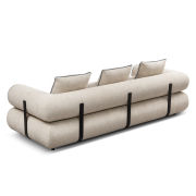 Sofa Casablanca 3 Osobowa Beżowa Nordic Line