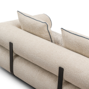 Sofa Casablanca 3 Osobowa Beżowa Nordic Line
