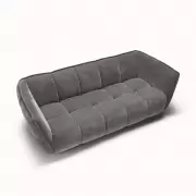 Sofa Clyde 3 Seat Wildflower Light Grey Sits