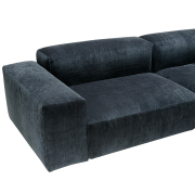 Sofa Edda z szezlongiem Atropa Dark Blue Sits