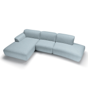 Sofa Emily Set 3 Candy Niebieska Sits