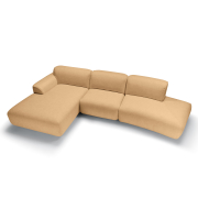 Sofa Emily Set 3 Candy Pomarańczowa Sits