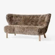 Sofa Little Petra VB2 oak-Sheepskin Sahara Andtradition