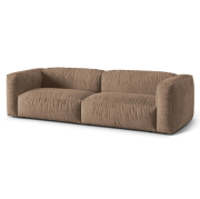 Sofa Martina 3-osobowa ciemnobeżowa Micadoni