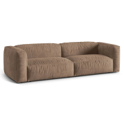 Sofa Martina 3-osobowa ciemnobeżowa Micadoni