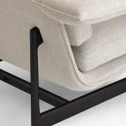 Sofa Meantime Av30 Ecriture 0210 Czarne Nogi Andtradition