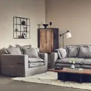 Sofa Meike szara Fikaa