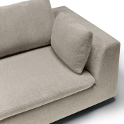 Sofa Milou Set 1 lewy - 3-osobowa z szezlongiem i tacą Sits