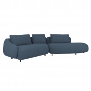 Sofa Orca 345 Cm Granatowa Furninova