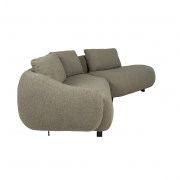 Sofa Orca 345 Cm Taupe Furninova