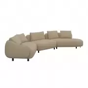 Sofa Orca Set 1 Benson Taupe Furninova