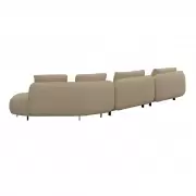 Sofa Orca Set 2 Benson Taupe Furninova