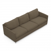 Sofa Petito 258 Cm Ciemnobeżowa