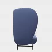 Sofa Plenum 2 seater Bright Blue Fritz Hansen