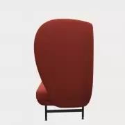 Sofa Plenum 2 seater Dark Orange Fritz Hansen